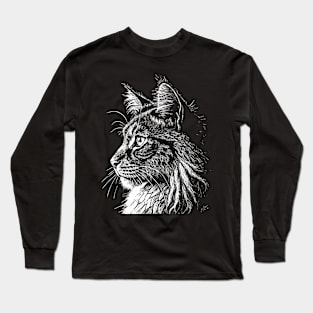 Maine Coon cat Long Sleeve T-Shirt